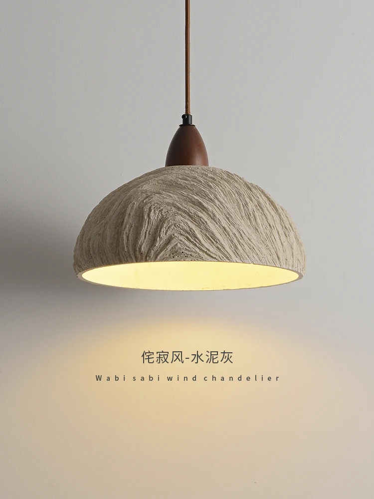 

Wabi wind chandelier master bedroom bedside lamp bedroom room B & B art deco new Chinese Japanese retro small chandelier