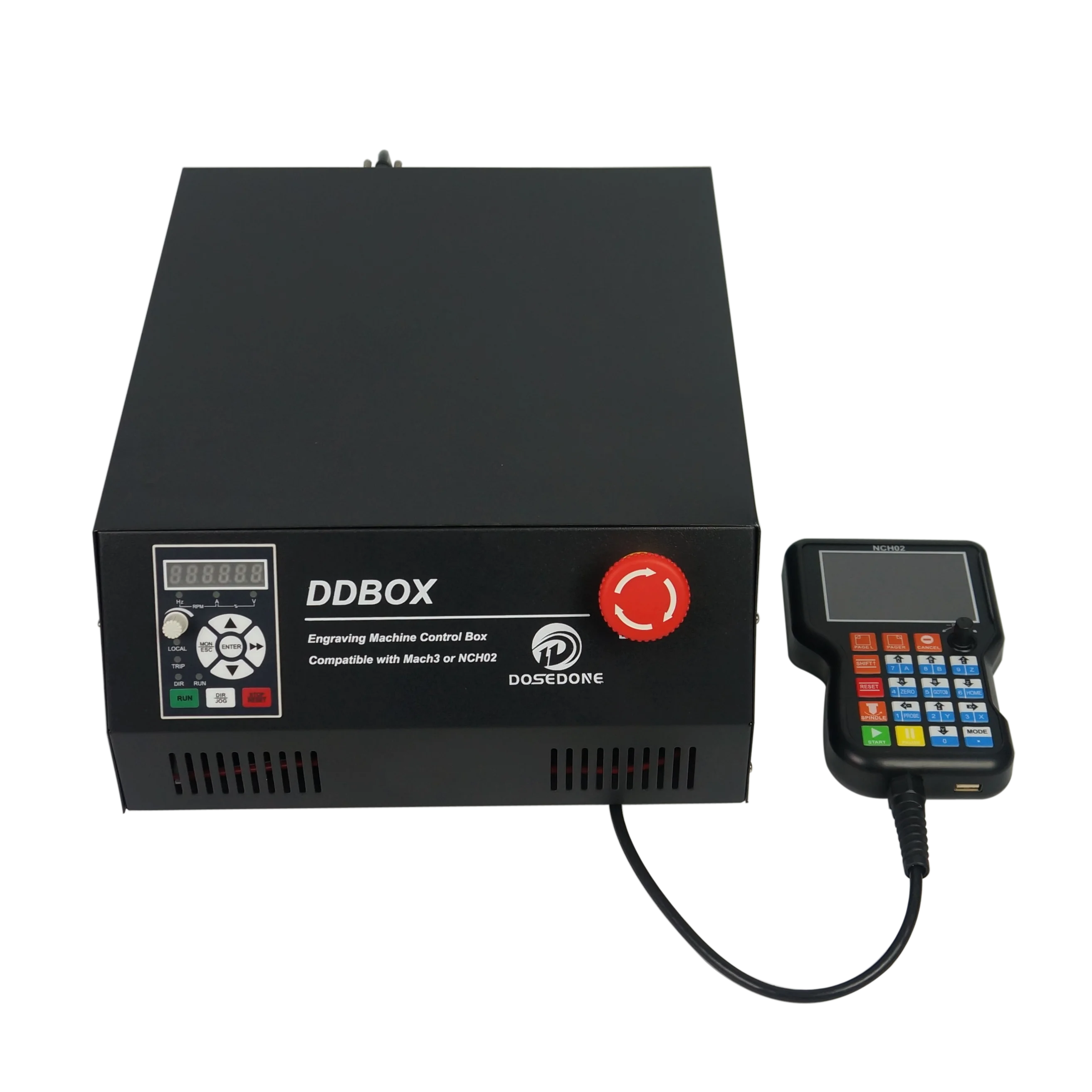 CNC Woodworking Machinery Parts Independent Off Line Handle Version Offline Control Box 4axis for CNC Router
