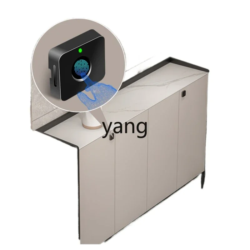 

Yjq corridor entrance shoe cabinet with lock door outside home fingerprint lock aisle elevator corridor