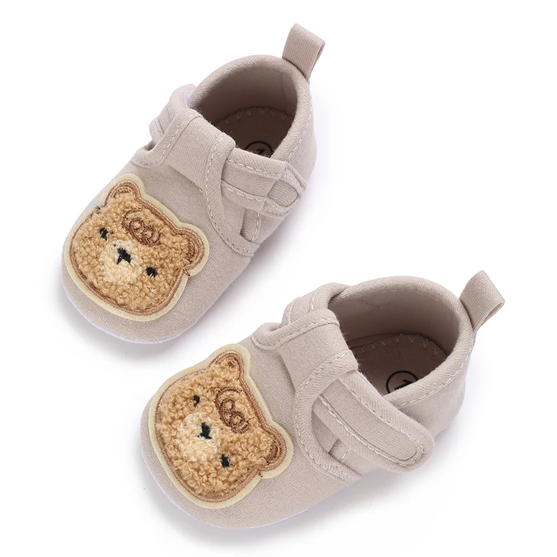 Cute Cartoon 0-18M Baby Shoes Made Of All Cotton Breathable Soft And Comfortable The First Baby Shoe For Learning To Walk