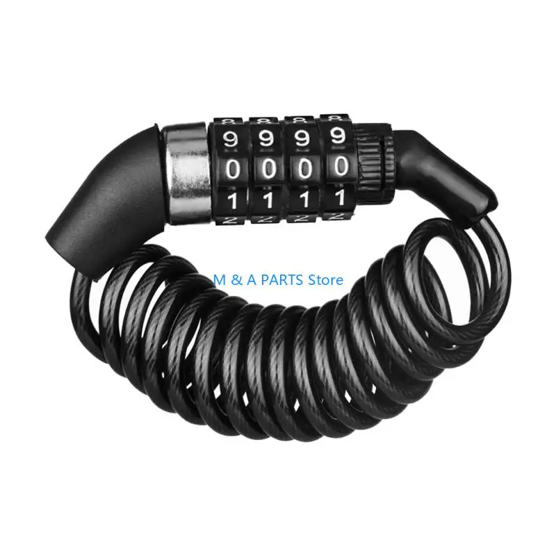 

U1JF Heavy Duty Helmets Lock Secure Helmets Lock Lightweight Commute Essential