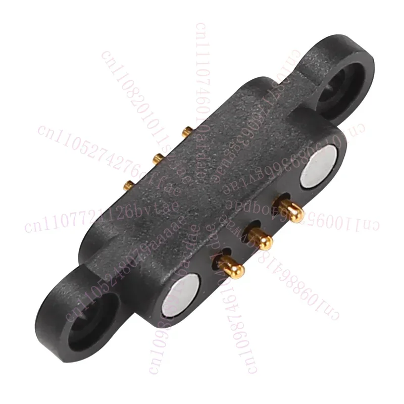 CEA 20 Pairs Spring Loaded Magnetic Pogo Pin Connector 3 Positions Magnets Pitch 2.3MM Through Holes Male Female Probe