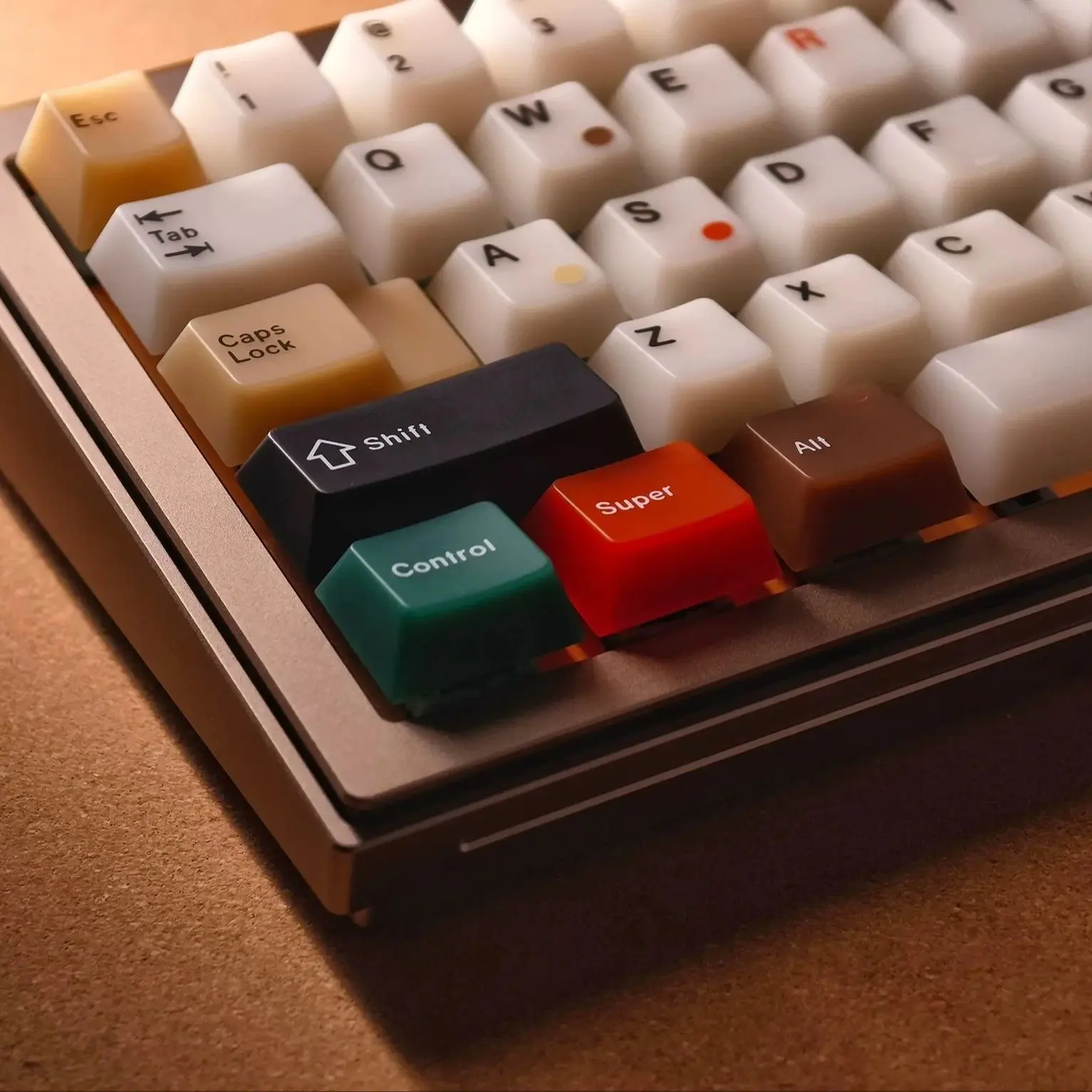 

Keebox смешанная подсветка RGB полупрозрачная механическая клавиатура колпачки для клавиш вишневый профиль колпачок для клавиш ПК для Wooting HE Switch Rakka