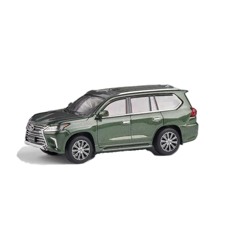 JKM 1/64 LX570 Alloy Car Model Adult Classic Collection Display Decoration Gift Souvenir