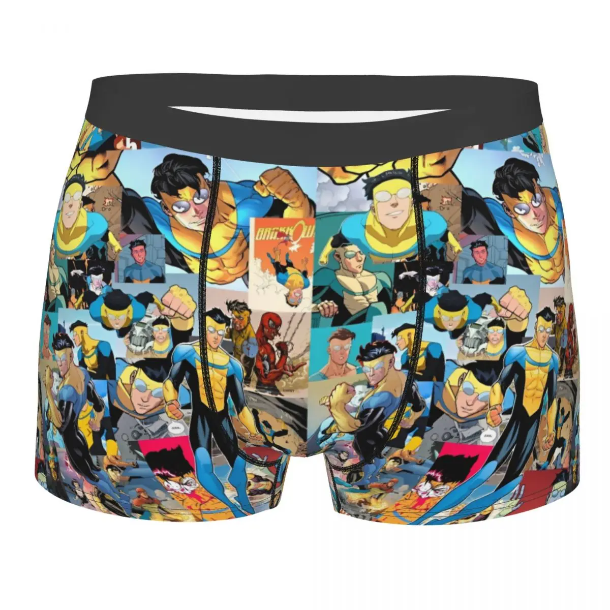 

Humor Boxer Invincible Mark Grayson Superhero Shorts Panties Briefs Man Underwear Anime Breathable Underpants for Male S-XXL