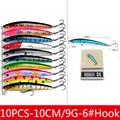 10PCS 10CM 9G