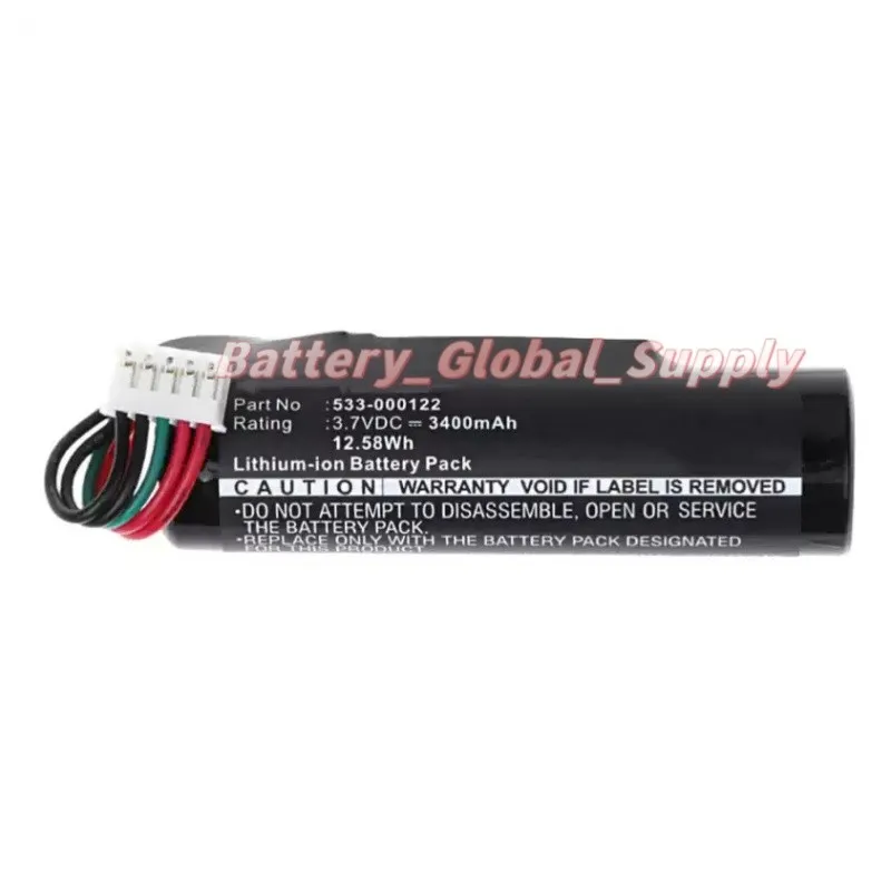 

Battery for 533-000122 T11715170SWU WS600 UE Roll 1 3.7V 3400mAh 1 PC-