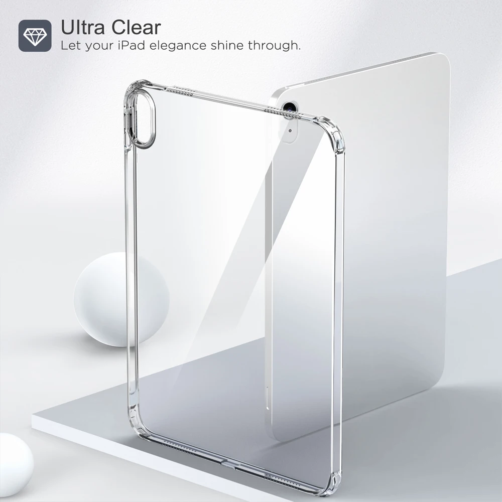Clear Case For iPad pro 11 2022 2021 7th 8th 9th 10.2 10th generation 10’2 mini 6 5 4 9.7 air 2 3 Air 4 5 10.9 case cover funda