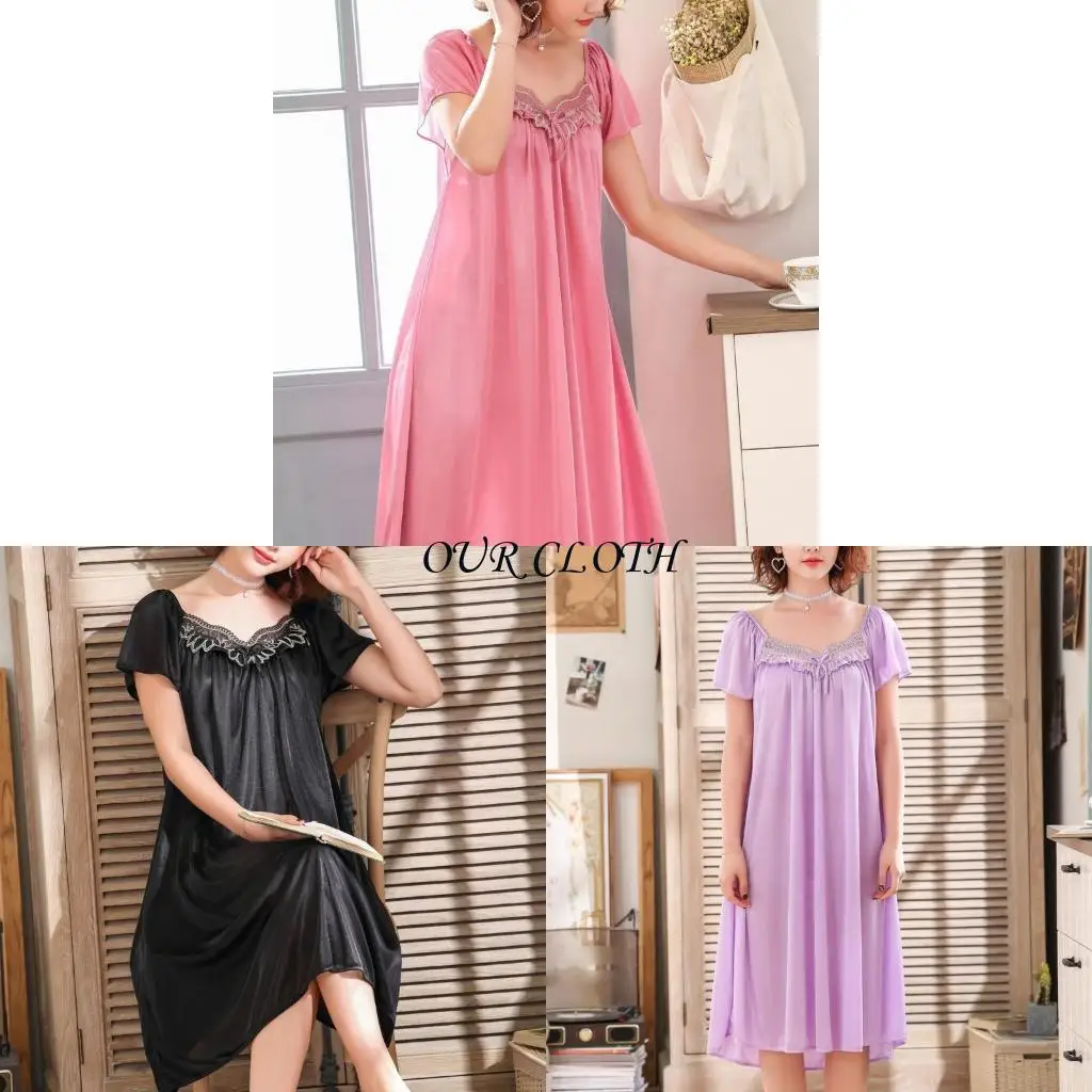 

Шелковое ночное рубаш