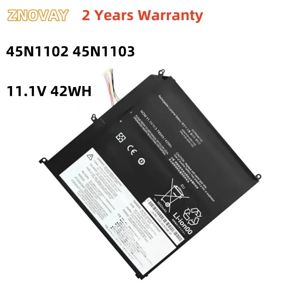 

ZNOVAY 45N1102 45N1103 Laptop Battery For Lenovo ThinkPad X1 1291 MT3697 ThinkPad Helix 37018F1 3701-3GM 36984RU Tablet Battery