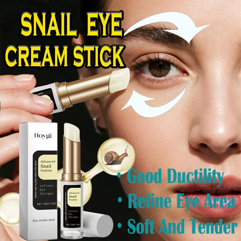 

Snail Eye Cream Anti Wrinkle Dark Circles Remover Firming Eye Bags Puffiness Treatment Fade Fine Lines Moisturizing Eye Cream