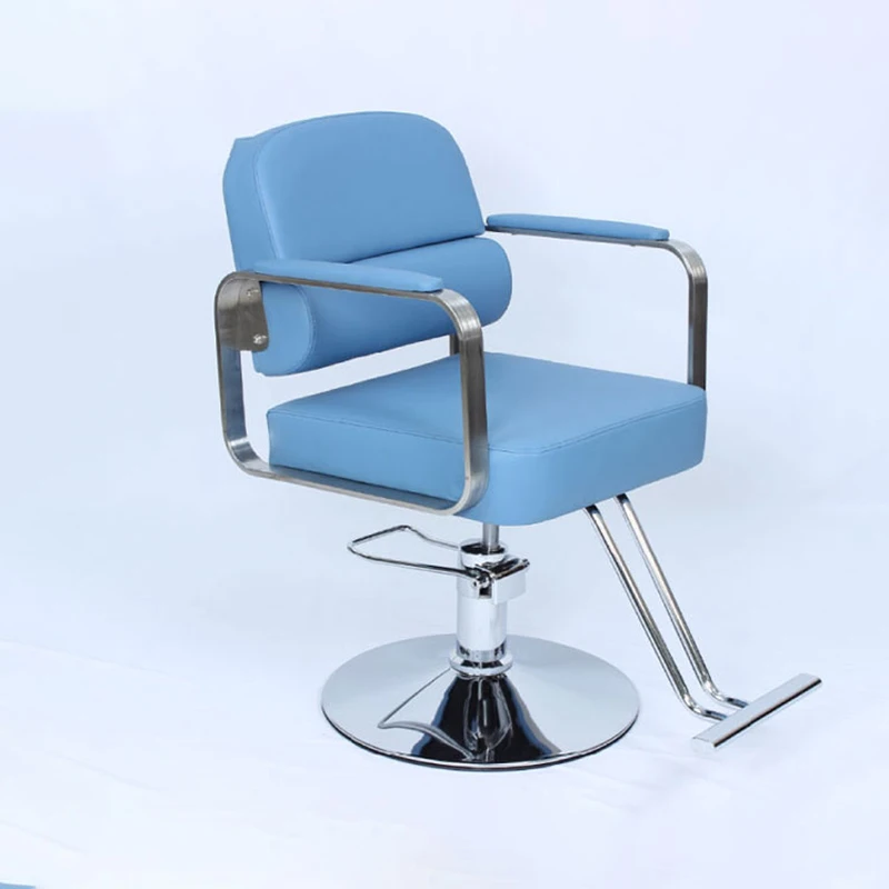 

Men Luxury Barber Chair Support Upmarket Comfortable Classic Chair Foot Rest Beauty Sillas De Peluqueria Salon Furniture