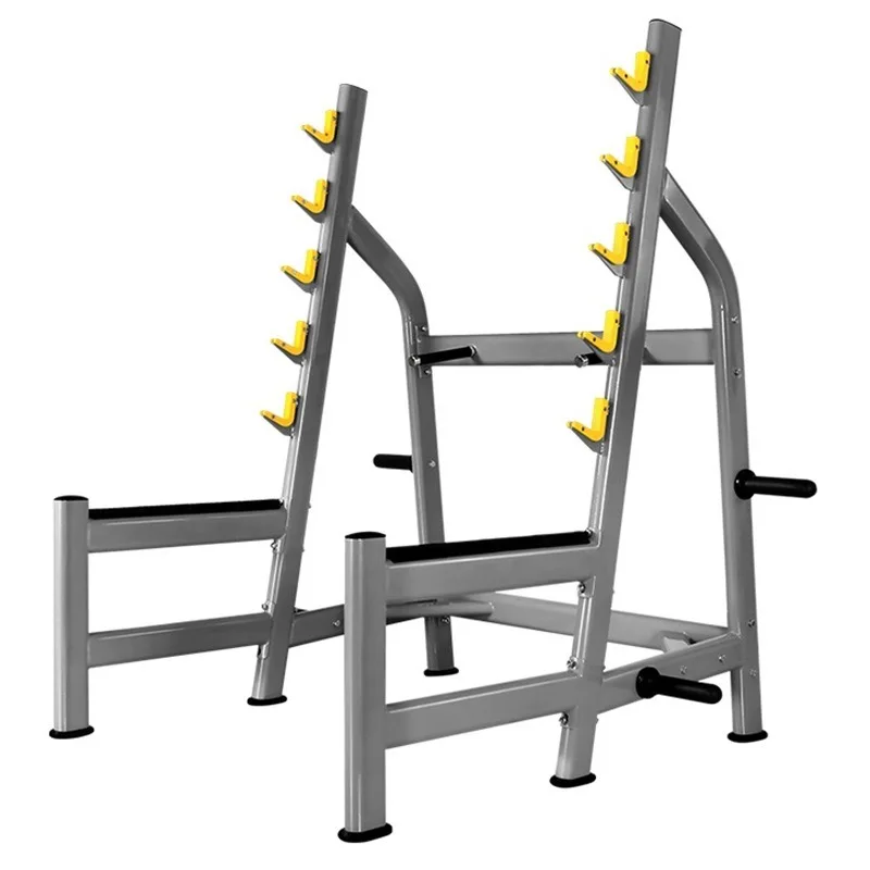 

L # Factory Direct Bulk Commercial Fitness Gym Equipment Bodybuilding Strength Training Free Weights Squat Rack