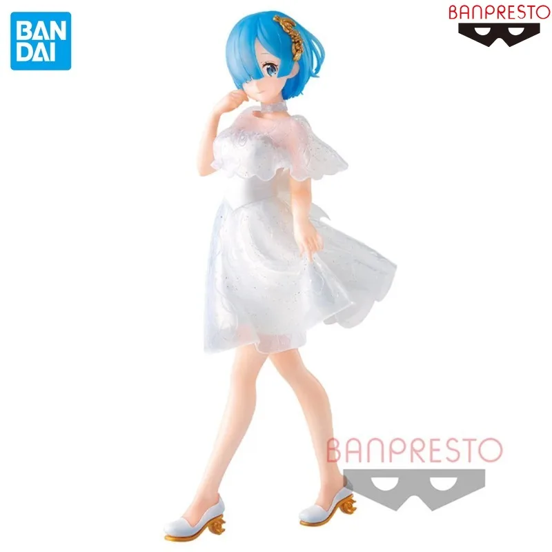 

Original Genuine Banpresto Re:Life in A Different World From Zero Serenus Couture Rem 20cm Anime Figure Model PVC Toy Gift