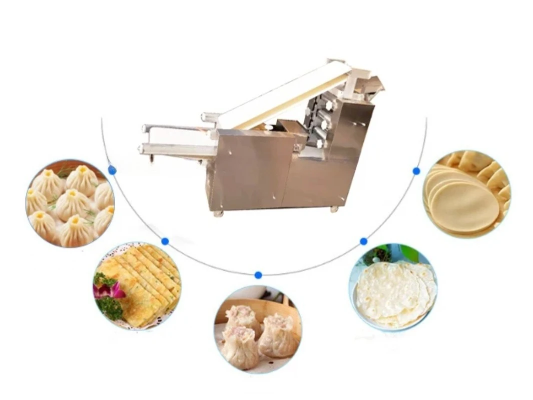 2026-Stainless Steel Dumpling Dough Wrapper Maker Making Machine Price
