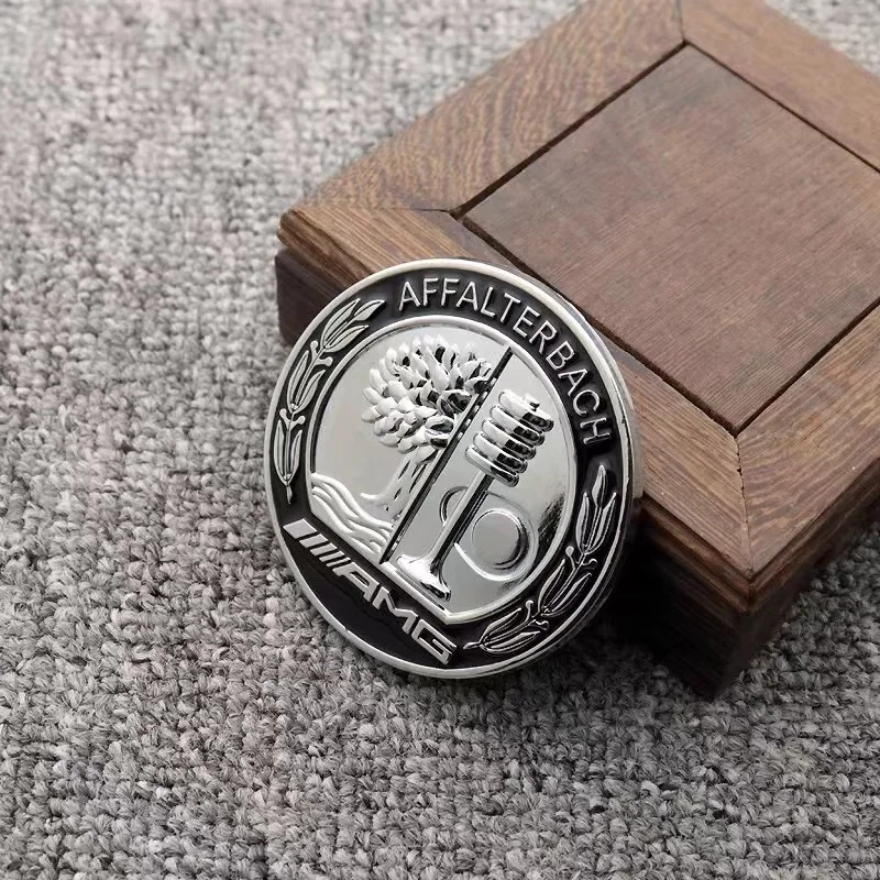 AFFALTERBACH شعار ثلاثية الأبعاد سيارة معدنية الخلفي الجذع الباب ويندوز الجسم شعار ملصق لبنز AMG C E S GLE CLC الفئة W204 W203 W205 W124