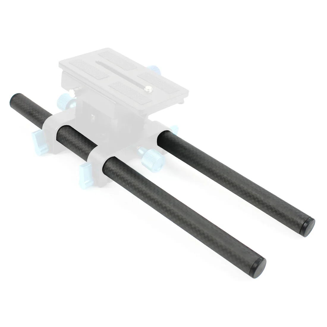 2Pcs 15mm Carbon Faser Rohr Stange 10cm 15cm 25cm 30cm 40cm für Dia 15mm Rod Rail System Follow Focus Kamera Käfig Kit Zubehör – Detail 38