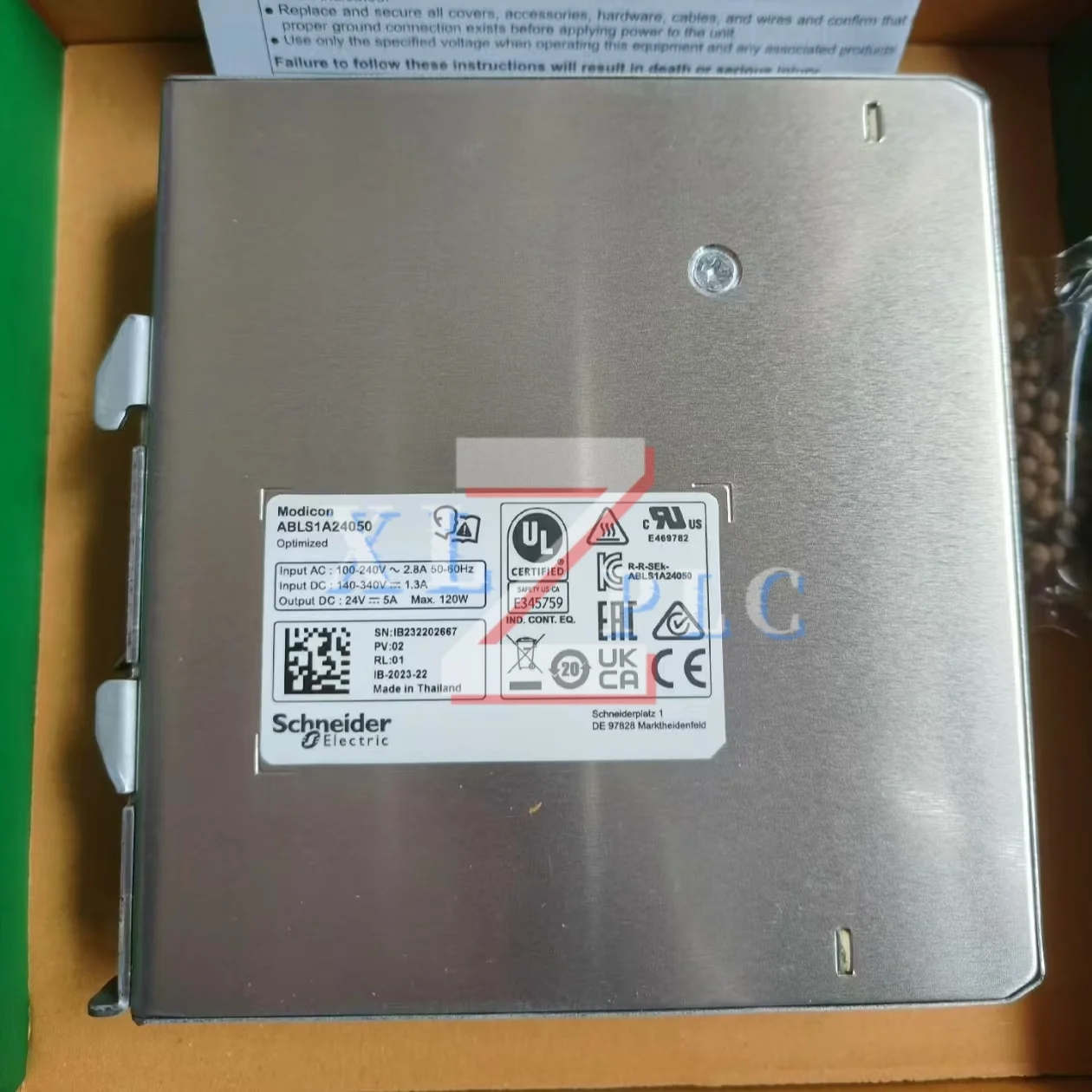 مفتاح إمداد الطاقة الأصلي الجديد ABLS1A24050
