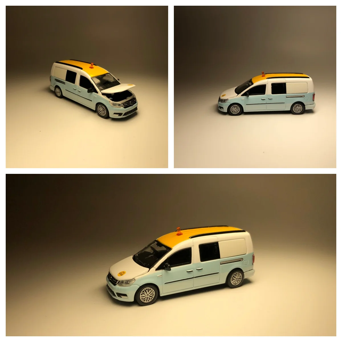 

Era 1/64 Caddy Maxi Airport Construction Vehicle Diecast Model Car Collection Limited Edition Alloy