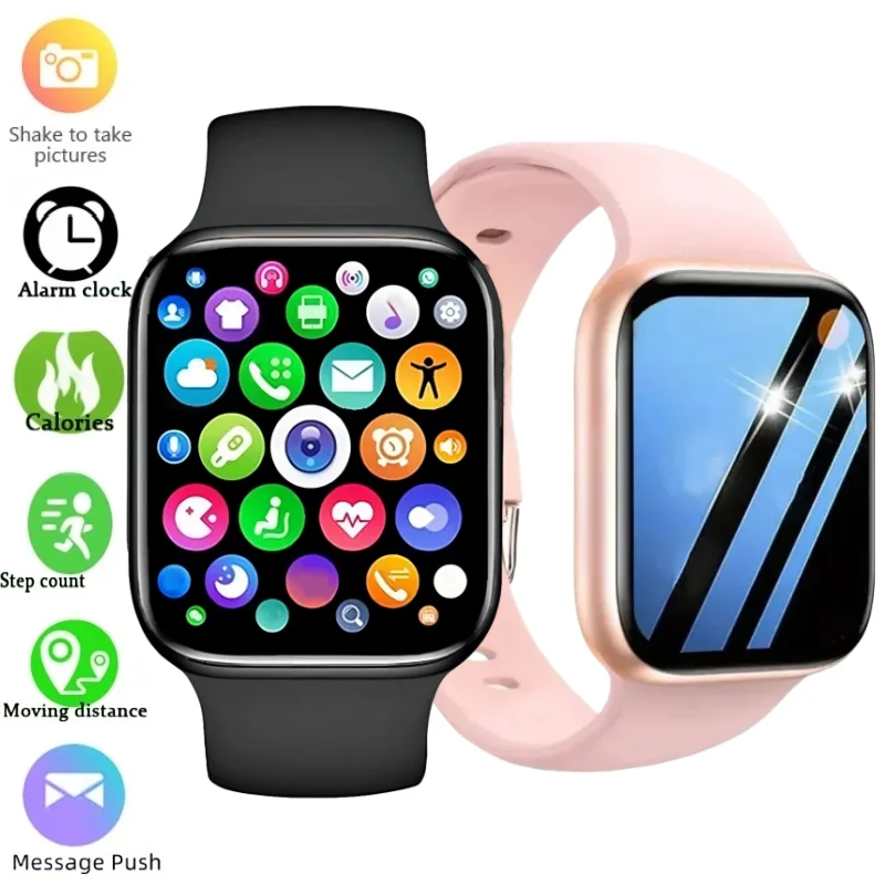 Smartwatch Antwort Anruf Musik Player Gesundheit Sport Armband Fitness Tracker benutzer definierte Zifferblatt Smartwatch Frauen Männer Geschenk 2024 neue Uhr