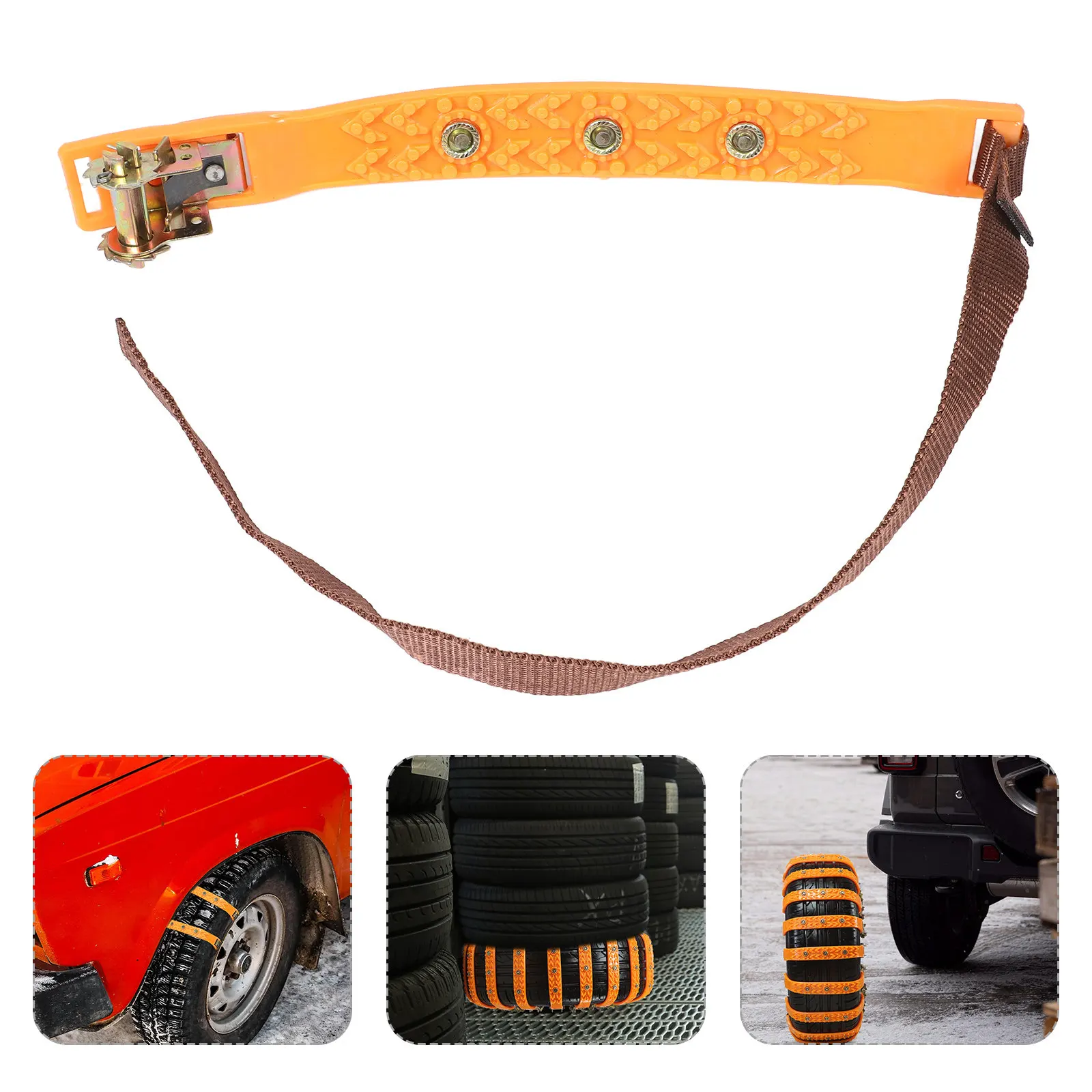 Anti Slip Chains Universal Tpu Steel Snow Tire Traction For Suv Trucks Winter Driving Car Tire Cable Emergency Skid Chain