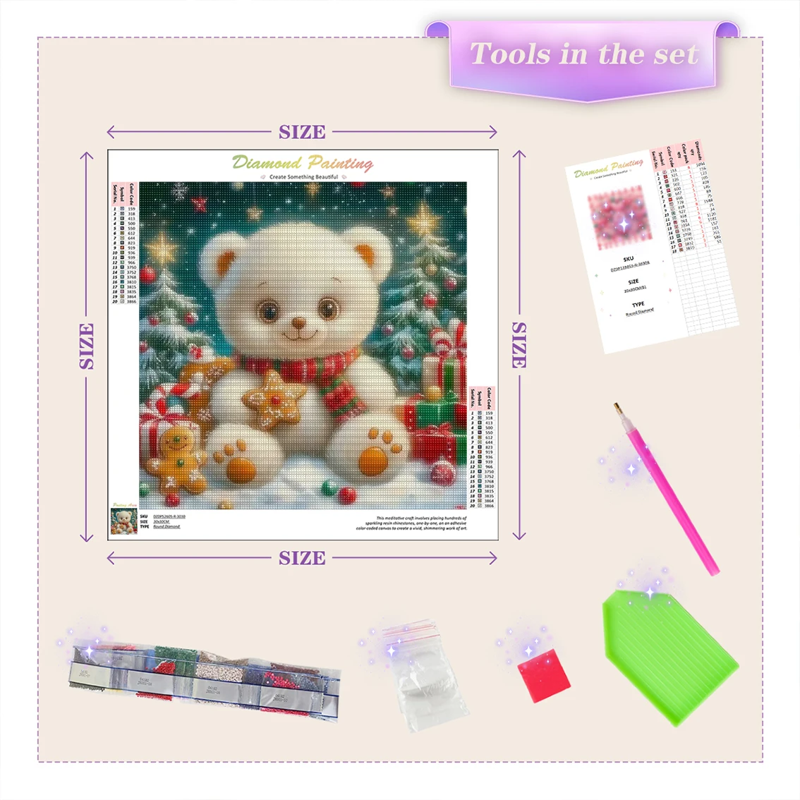 GATYZTORY ชุดภาพวาดเพชร 5D งาน - Art Craft Animals บทวิจารณ์และราคา