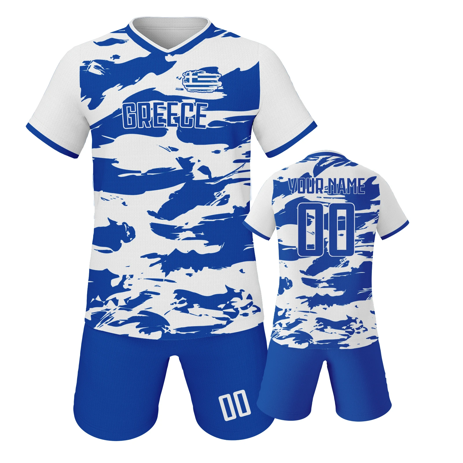 Kids Soccer Training Jerseys 2-14 Years - Moisture Wicking Team Colors