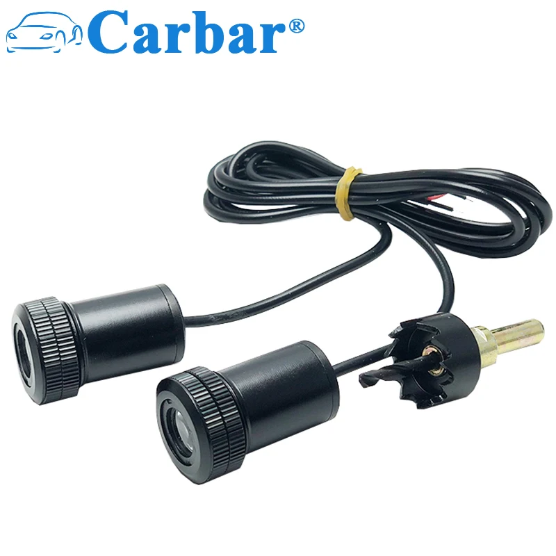 Autotür Willkommen licht 12V LED Auto Geist Schatten Licht Logo Tür Licht Projektor Geister Lichter für Ford Mustang Hummer Mitsubishi