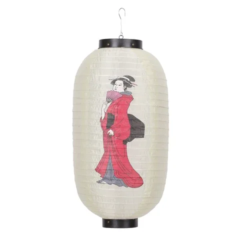 

10 inch Spray Painting Lantern Cloth Hanging Decorative for Pub Festival Japanese Style Sushi Barbecue Sashimi Restaurant Decor