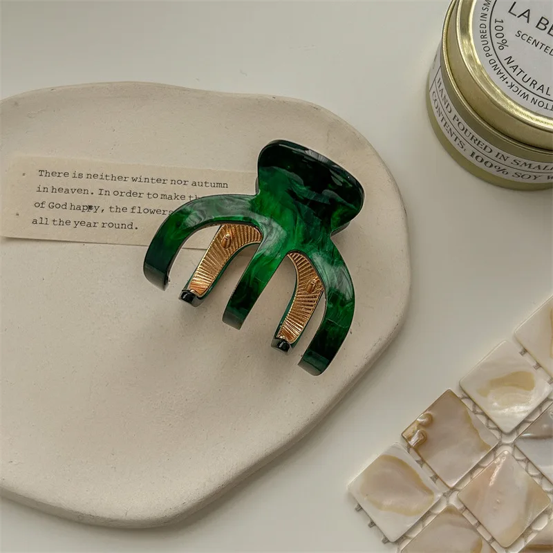1 Stück Neue Hochsteck-Haarspange, Haarspange für den Hinterkopf, Damen-Haifischspange, Hochwertige Haarspange – Detail 8