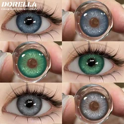 D'ORELLA 1pair Colored Pupils for Eyes Blue Pupils Green High Quality Colored Contact Lenses Brown Natural Lens Gray Eye Lenses