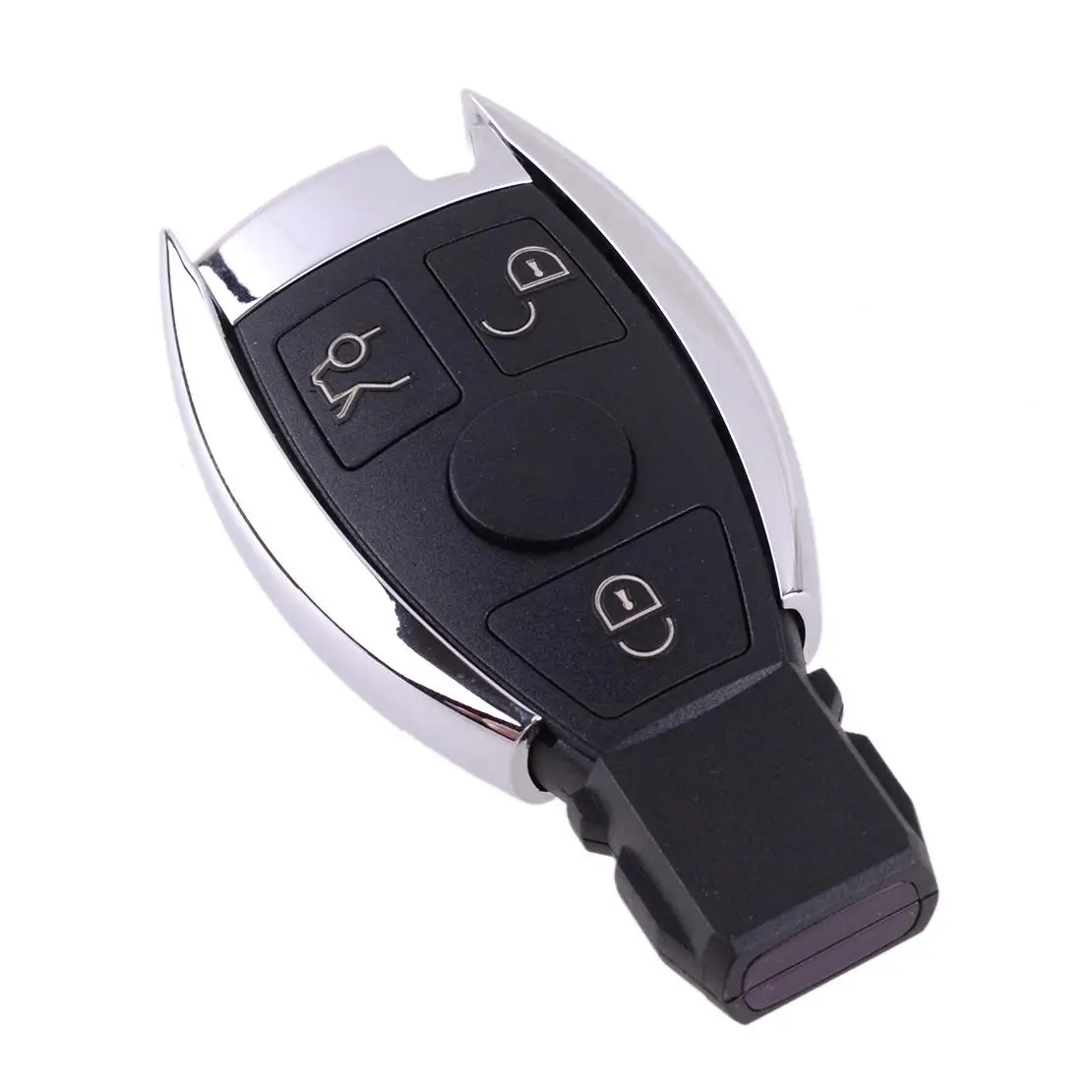 

3-кнопочный вход без ключа, умный необрезанный брелок для дистанционного управления, подходит для Mercedes Benz