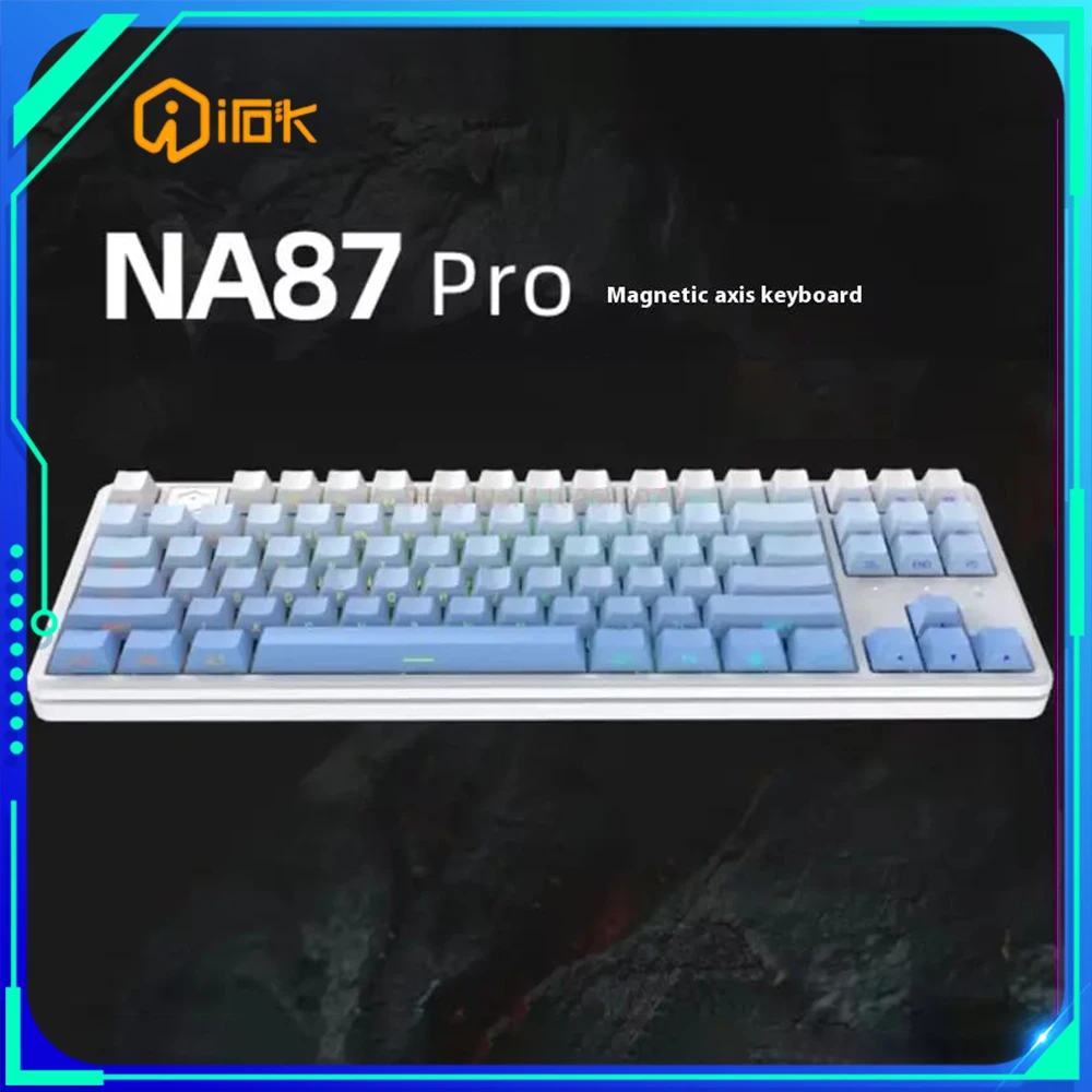 

Irok NA87 Pro Magnetic Switch Mechanical Keyboard 8000hz Gaming Keyboard Hot Swap Wired Keyboard Custom Valorant Accessories