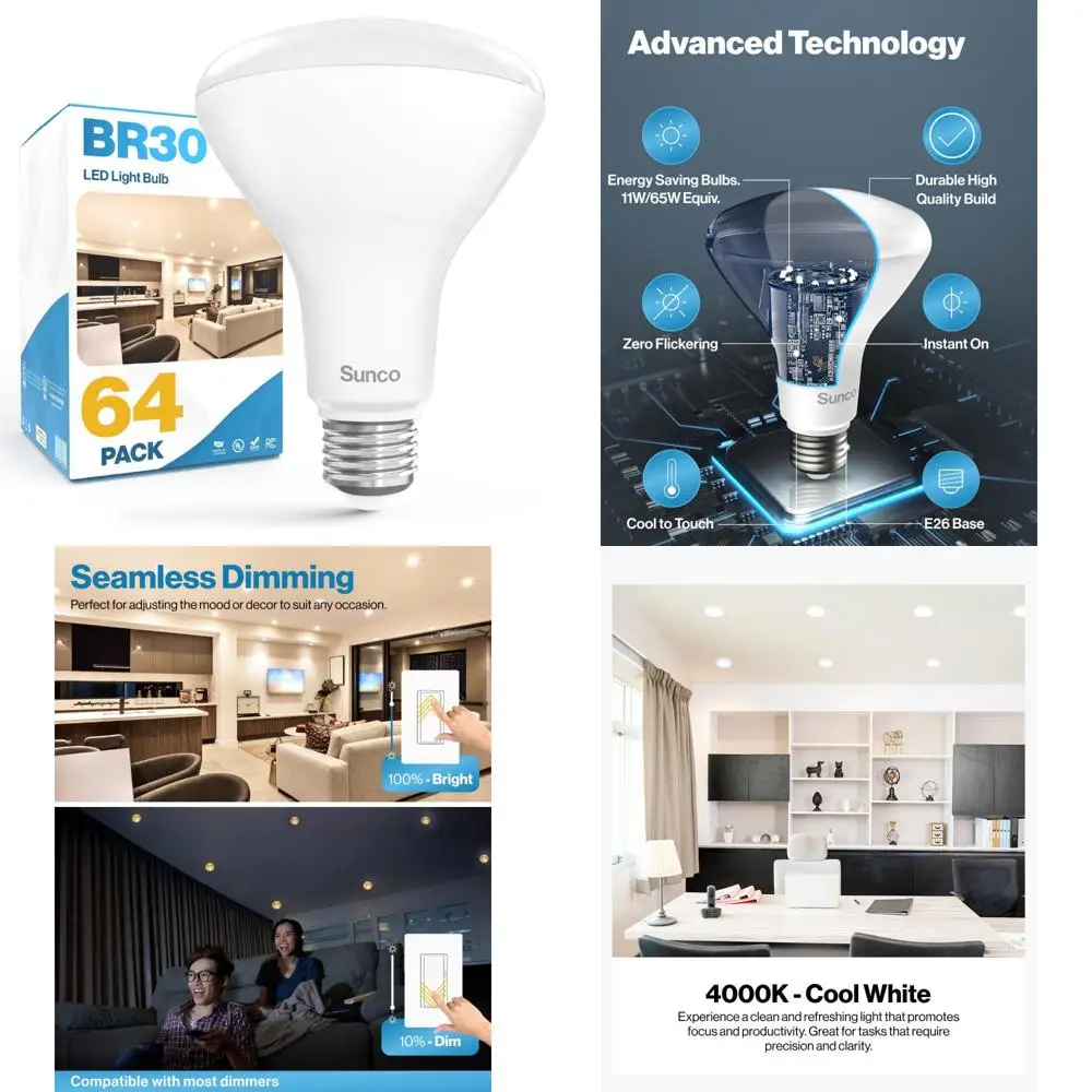 Led BR30 64 Pack Re…