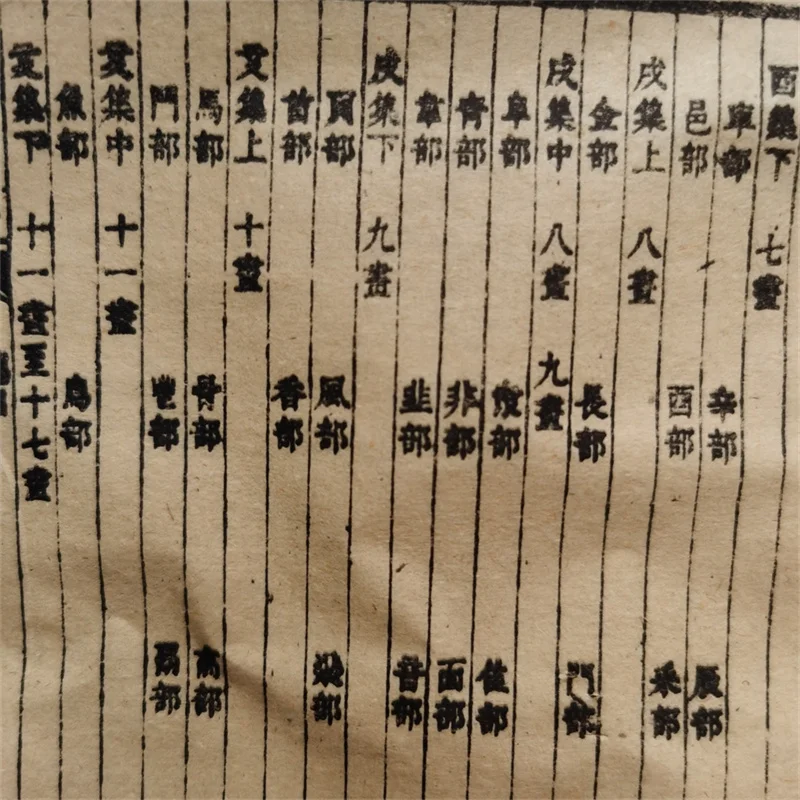 Chininese Old Traditional Books, Complete Edition of Ancient Chinese Dictionary, A set of Kangxi Dictionary set of 44 books