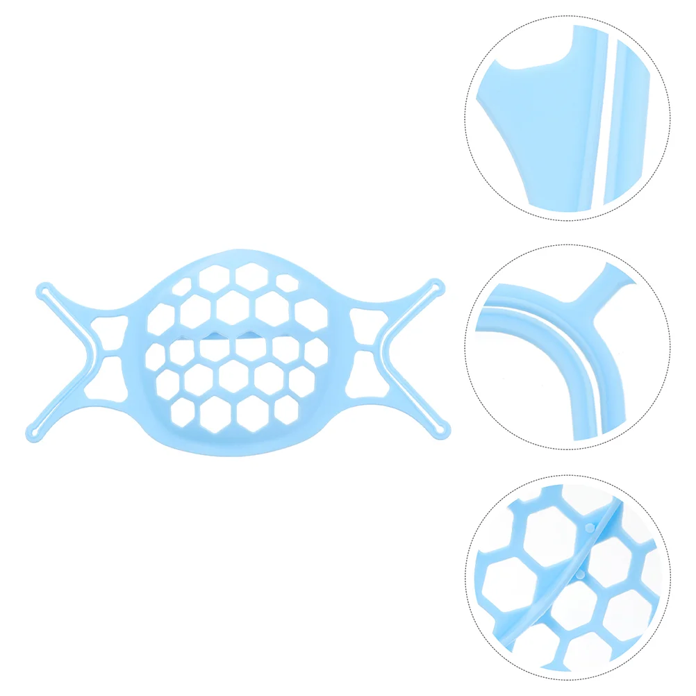 4pcs 3D Mask Holder Breathable Face Mask Bracket Silicone Mask Inner Support 3D Mask Bracket Face Mask Rack