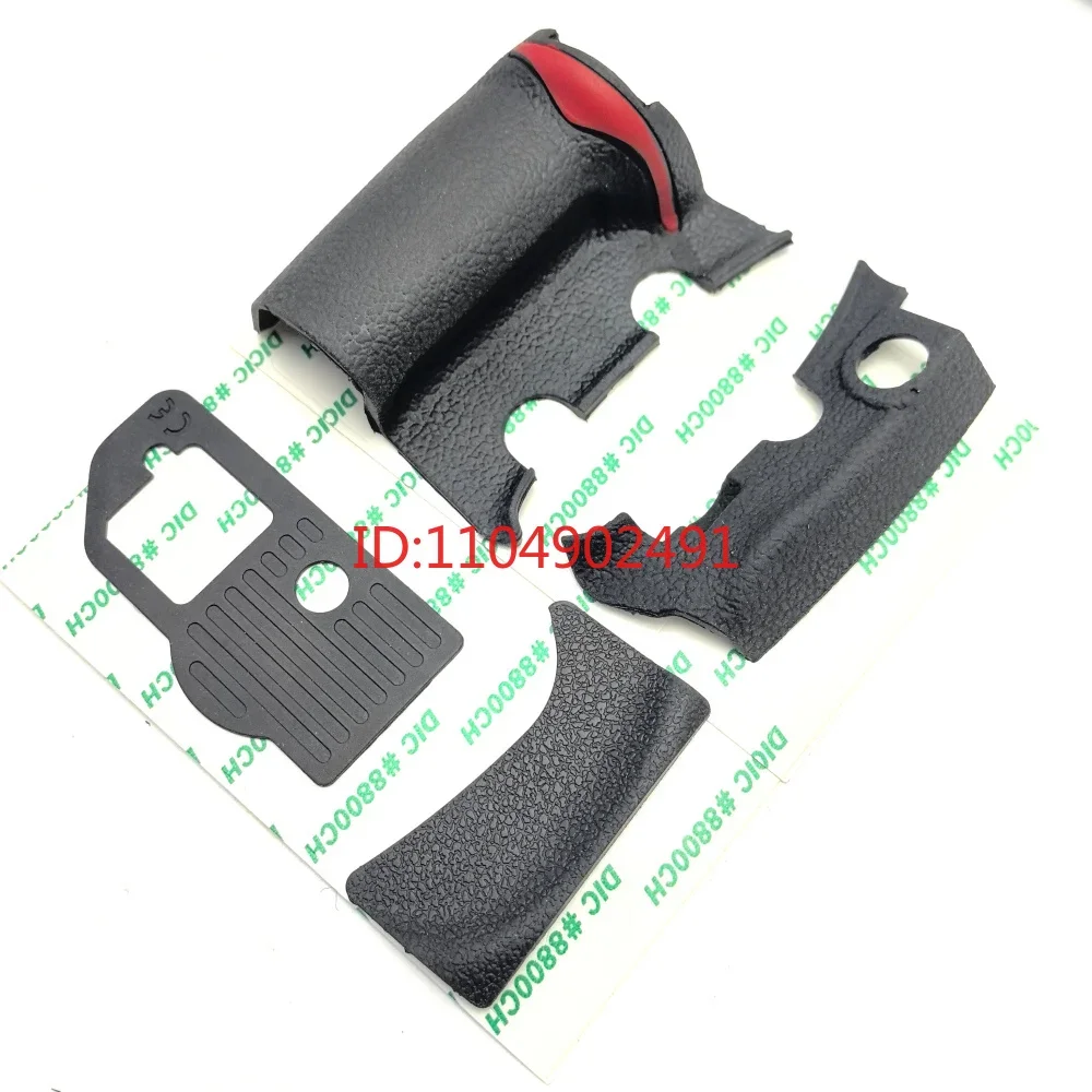 NEW Body Rubber Set Hand Grip Thumb Rubber Left Side Bottom Leather with adhesive tape for Nikon D300 Camera Repair Part