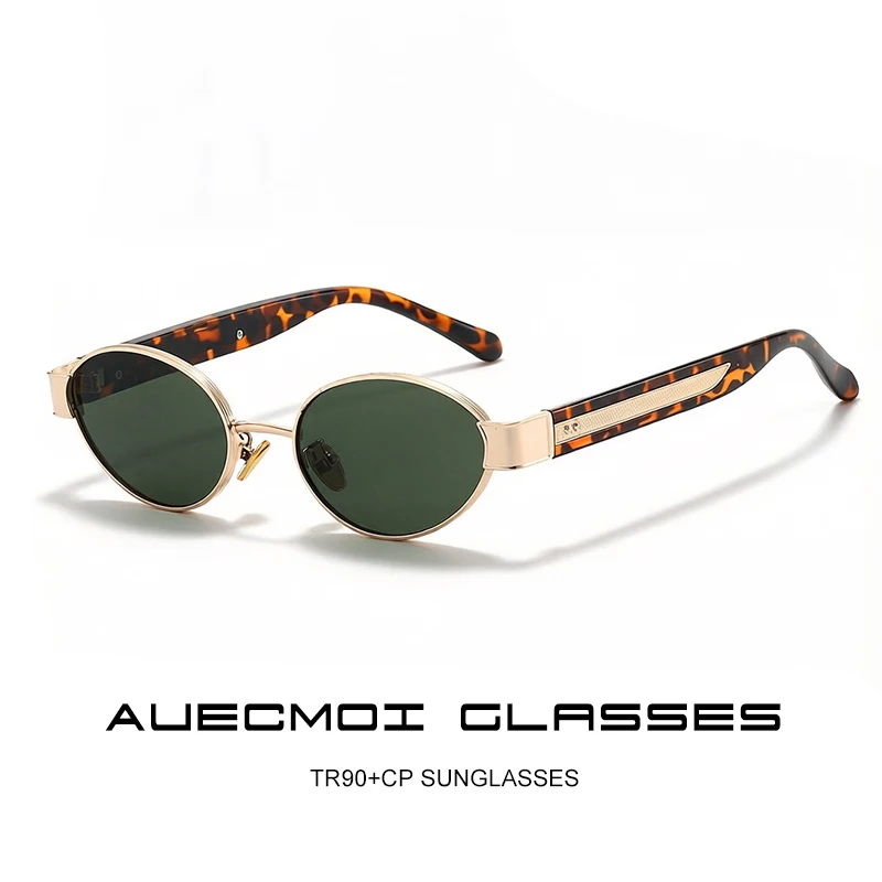 Metal Rivet Vintage Cat Eye Sunglasses Women For Men Male 2026 Eye Glasses Luxury Brand Designer Outdoor Steampunk Sun Glasses