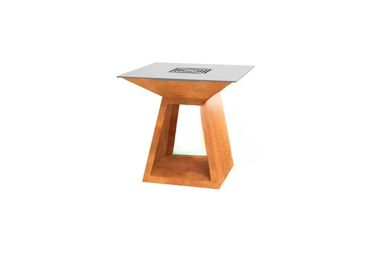 

^Or Outdoor barbeque charcoal grill oven rusted corten steel BBQ fire pit&*