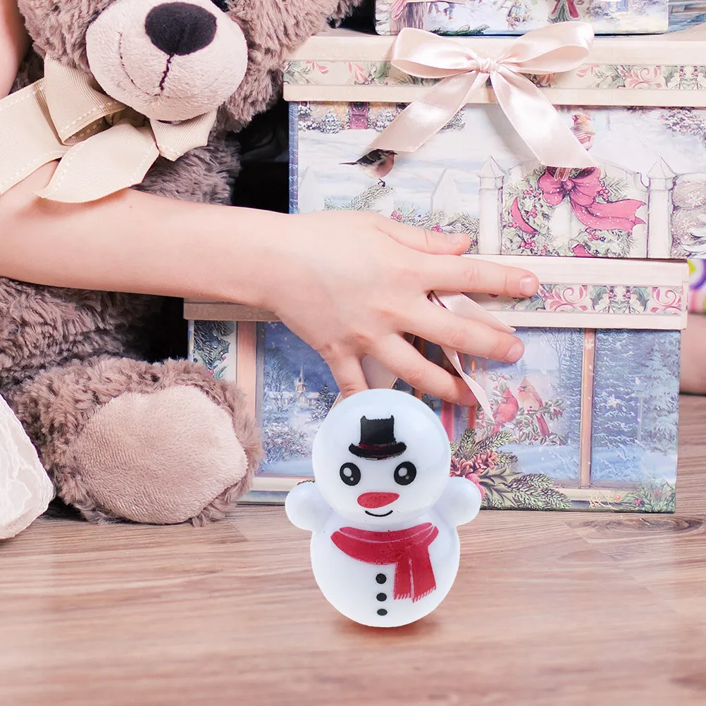 25 stuks mooie sneeuwpop beker creatief kinderen speeltijd hand-oog coördinatie training vroeg onderwijs vaardigheidsontwikkeling helder