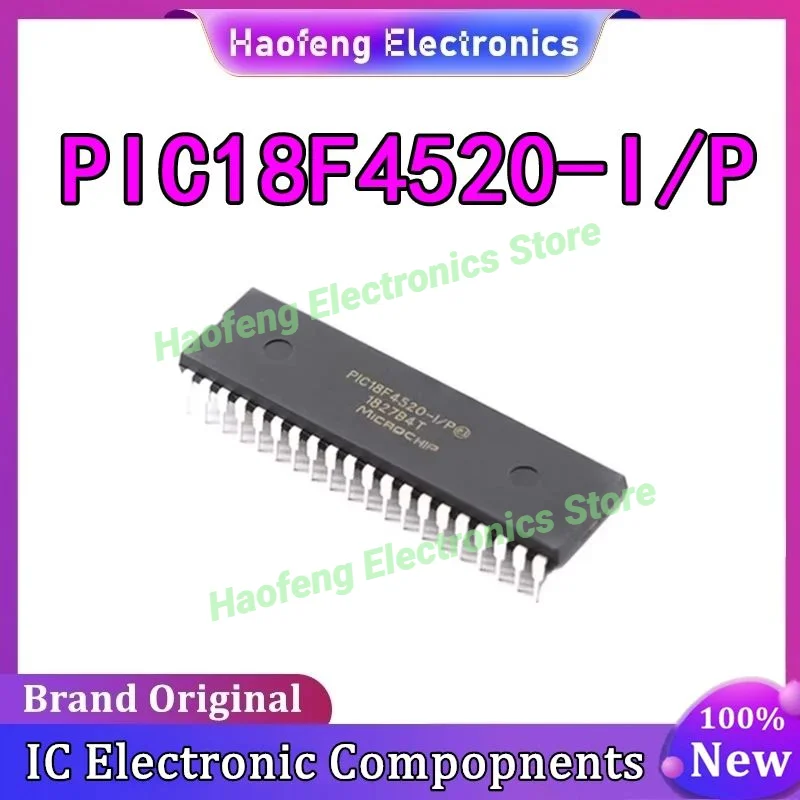 

PIC18F4520-I/P PIC18F4520 18F4520-I/P DIP-40 IC NEW ORIGINAL in stock