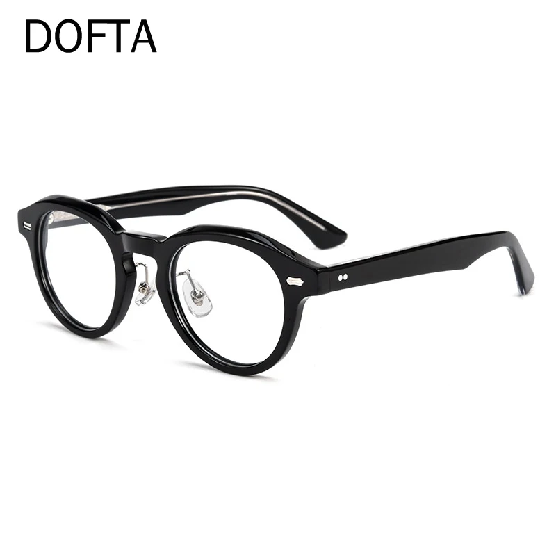 DOFTA Retro Prescription Eyeglasses Acetate Optical Glasses Frame for Men and Women Myopia Eyewear