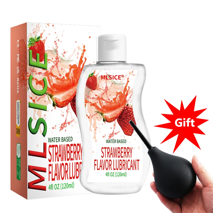 زيوت التشحيم الجنسية مع المهبل حقنة شرجية فاكهي الفراولة جل التشحيم الشرجي لجلسة النفط الفم المياه القائمة على التشحيم مثلي الجنس ألعاب جنسية
