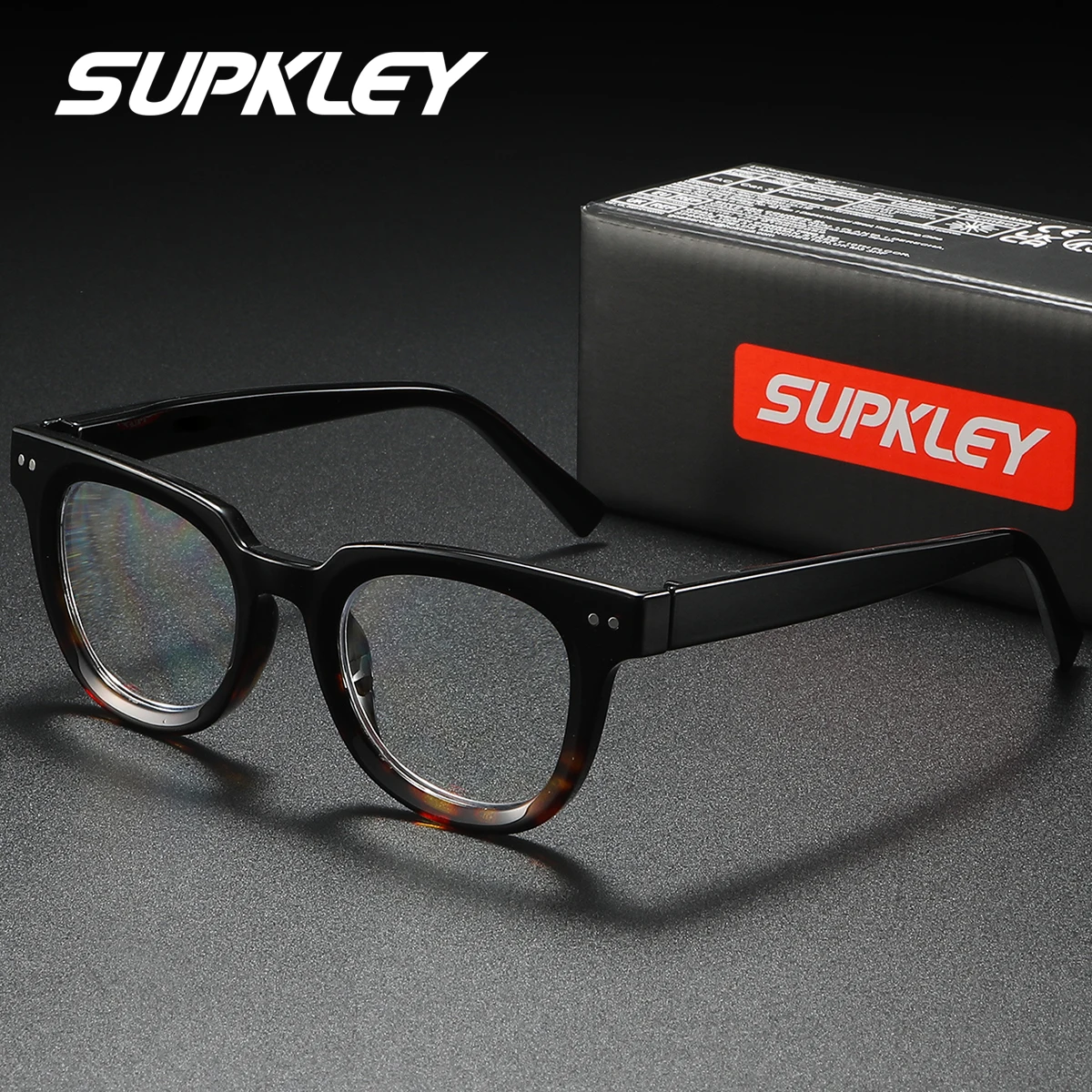 SUPKLEY High Quality And Unisex Reading Glasses With Oval Frames For Reading, Writing, And Christmas Gifts