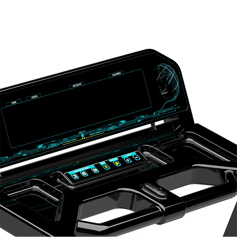 جهاز سير كهربائي صامت منزلي FPTL8 لآلة المشي اللياقة البدنية الداخلية متعددة الوظائف مخصصة للأشخاص المشغولين