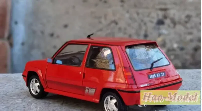 NOREV 1:18 สําหรับRenault Supercinq GT Turbo 1989 AlloyรถDiecastชุดเครื่องประดับเด็กของขวัญวันเกิดงานอดิเรกจอแสดงผลคอลเลกชัน