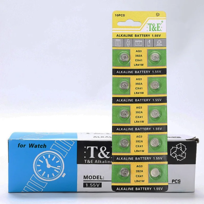 10-200PCS AG3 LR41 L736 392 384 192 Button Batteries1.5V Alkaline Button Cell Battery for Watch Toy Clock Car Remote Control