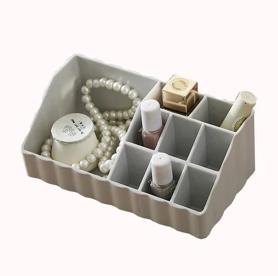 Factory Direct Plastic Acrylic Jewelry Cosmetic Organizer Lipstick Tray Storage Makeup Box Rack