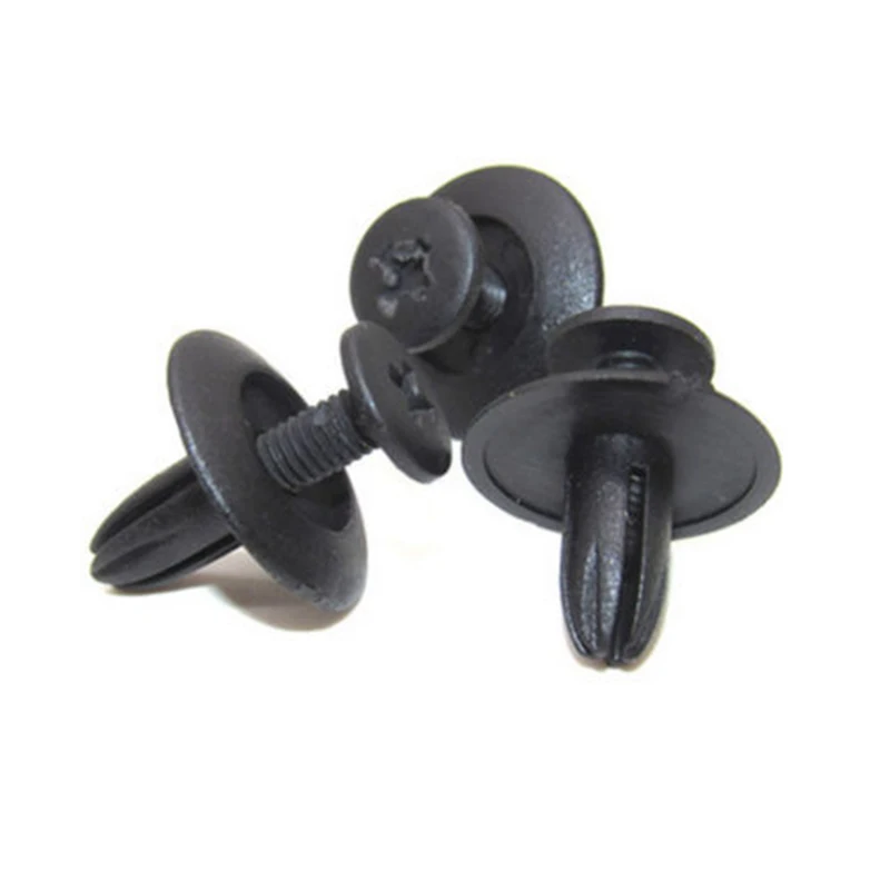 

100pcs Car Clips Rivets Car Plastic Fastener Push Retainer Clip High Quality Universal Assembly Portable