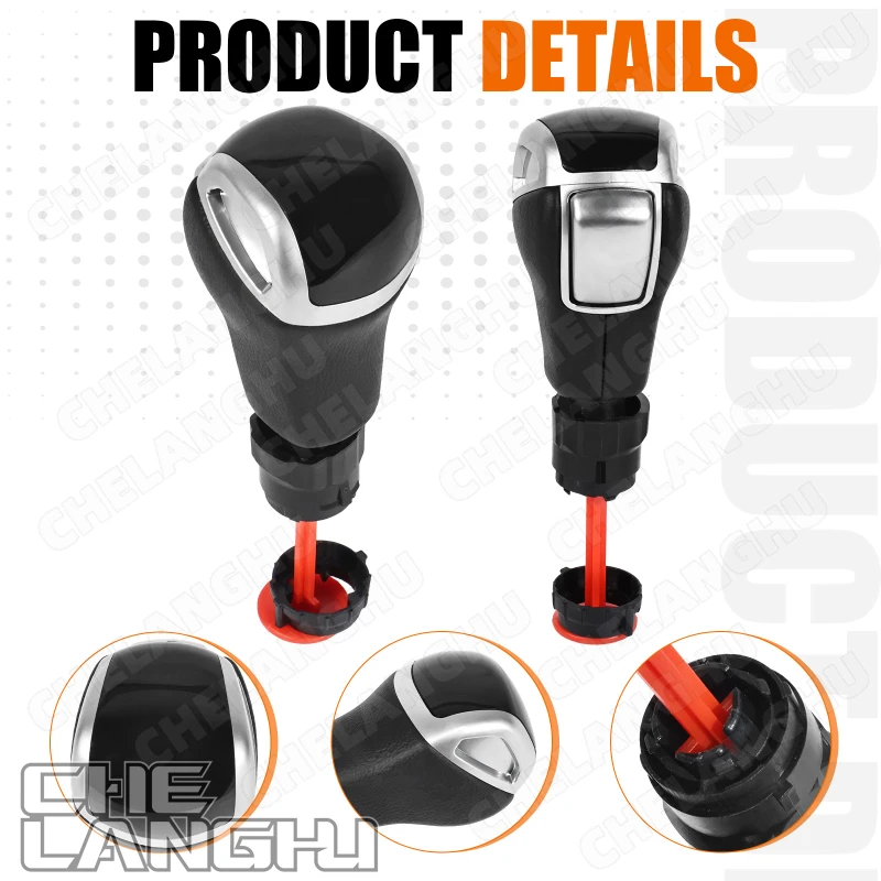 Picture 3: Handball Knob For Audi Q3 2019 2020 2021 2022 2023 2024 2025 New Car Automatic Gear Shift Knob Modification Car Accessories
